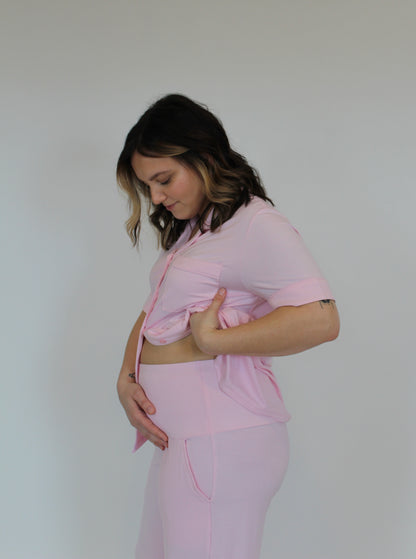 Classic Maternity Set - Blush